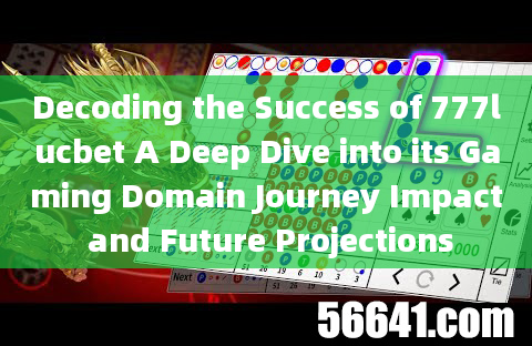 Decoding the Success of 777lucbet A Deep Dive into its Gaming Domain Journey Impact and Future Proje